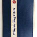 PREMIUM F/S PU 4 RING FOLDER