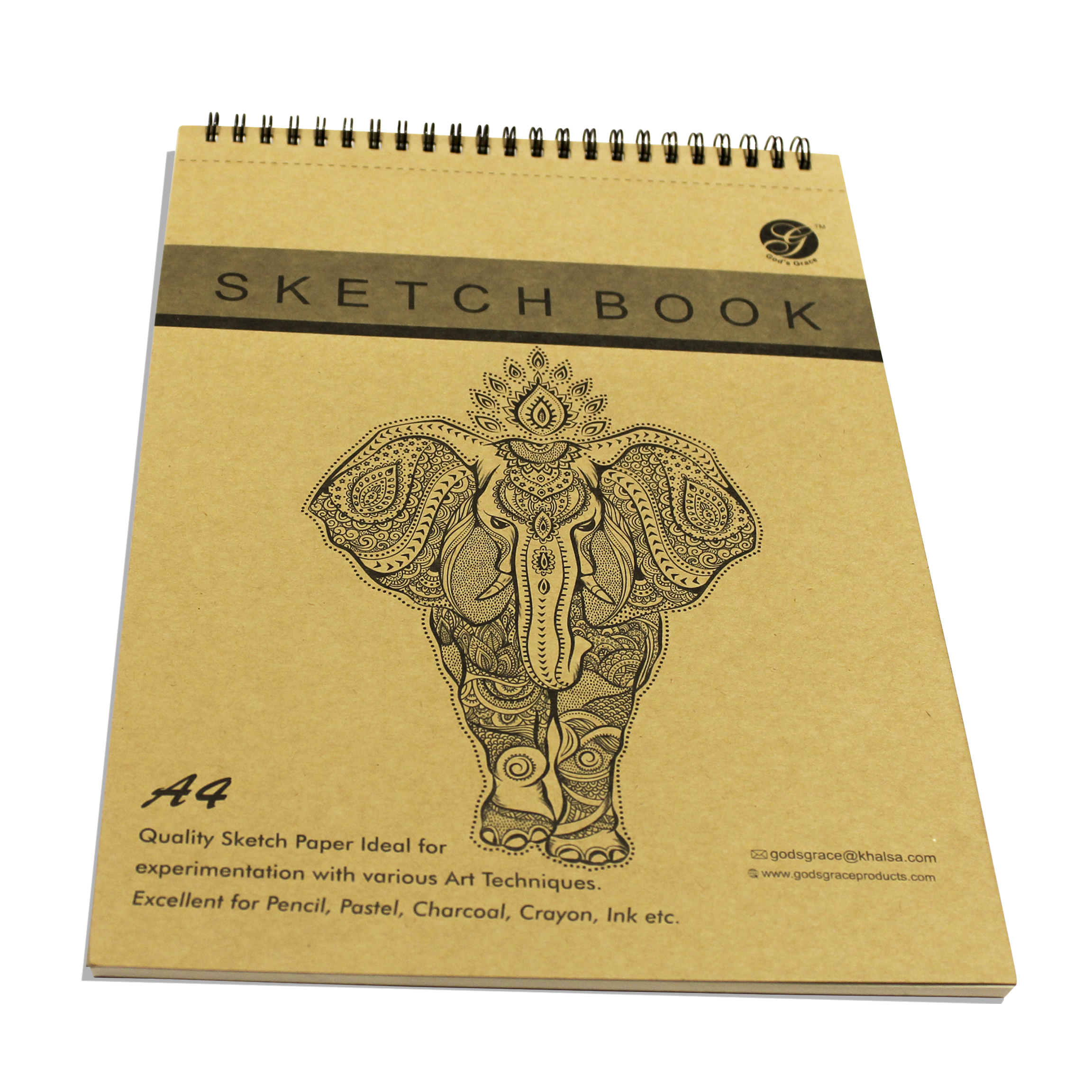 A4 PAGES KRAFT SKETCH BOOK