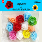 Silicon Multi Flower Individual Art & Craft