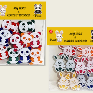 Rabbit & Panda Individual Art & Craft