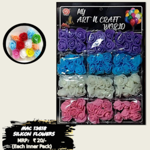 Silicon Flowers Multi Pack Art & Craft