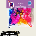 Plastic Flowers Individual Art & Craft