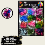 Plastic Flower Multi Pack Art & Craft